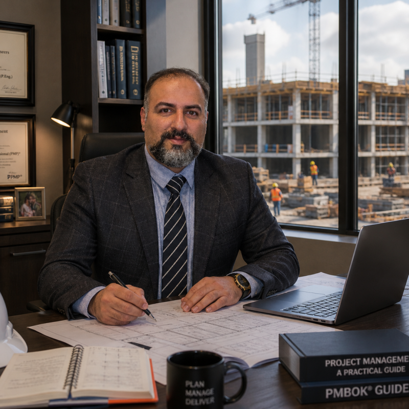 Portrait of Amir Aghaee, Co-Founder and CEO of CRS